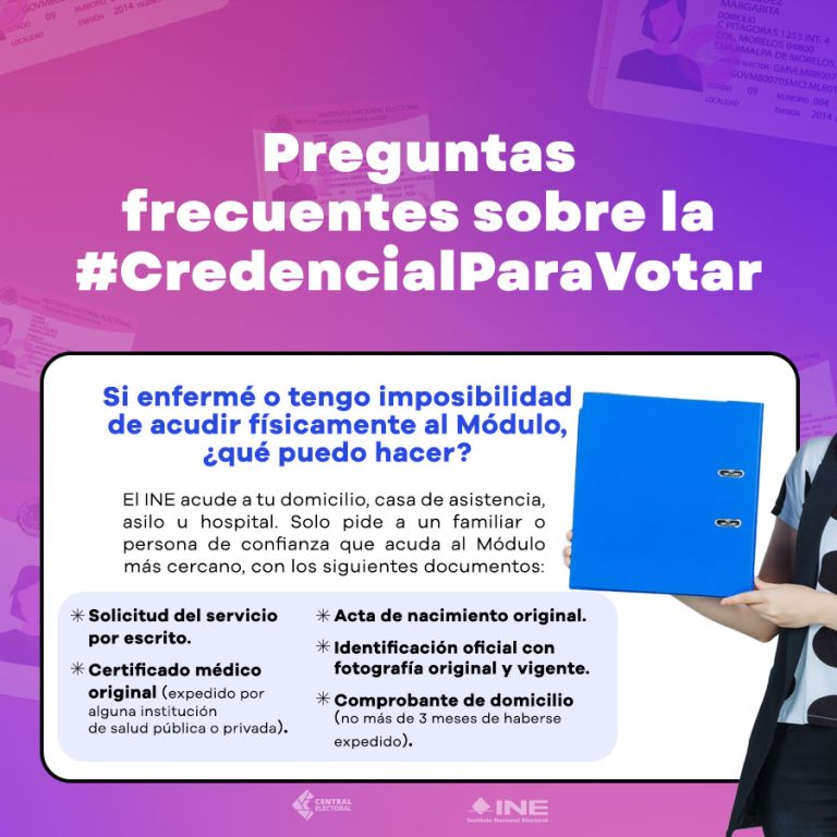 Preguntas frecuentes sobre la Credencial para Votar 3