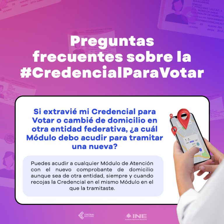 Preguntas frecuentes sobre la Credencial para Votar 8