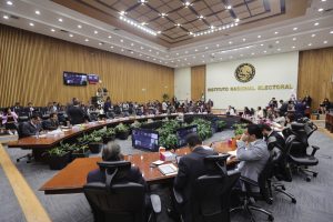 Sesión del Consejo General del INE al 19 de febrero