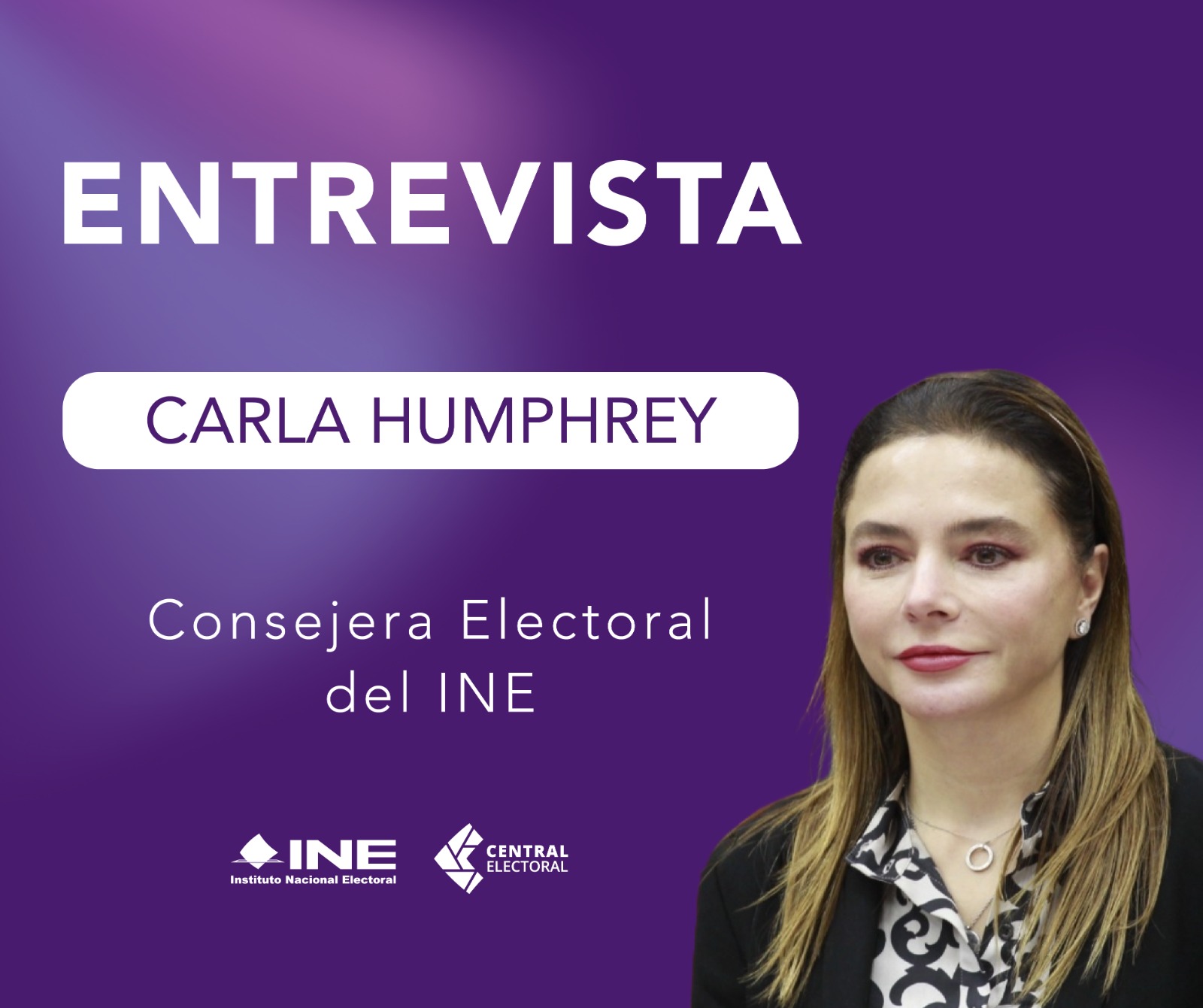 Consejera Electoral Carla Humphrey