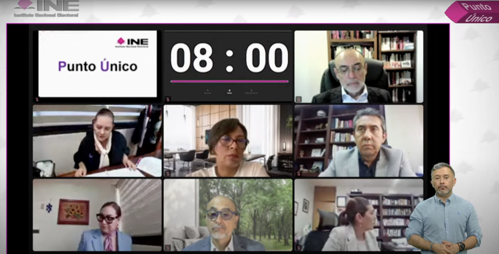 3era sesión del consejo general del INe, 5 de junio de 2025