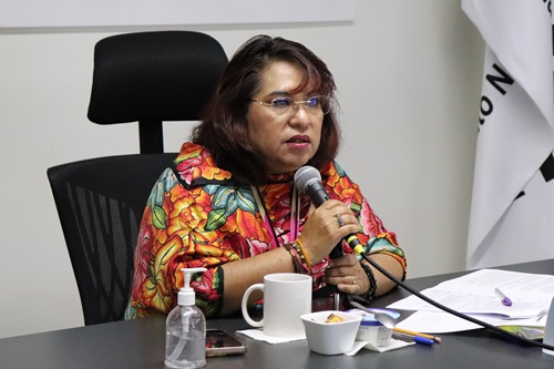 Vocal Ejecutiva del INE Aguascalientes, Mtra. Brenda Castrejón Hernández 