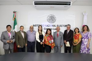 Integrantes del Consejo Local del INE en Aguascalientes