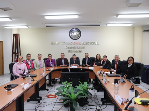 Consejo local del INE en Michoacán