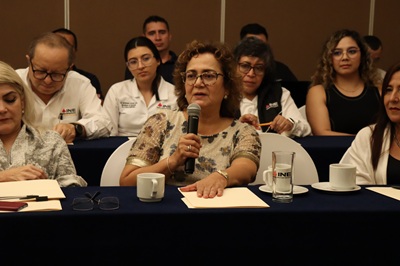 Reunión estatal del INE Quintana Roo