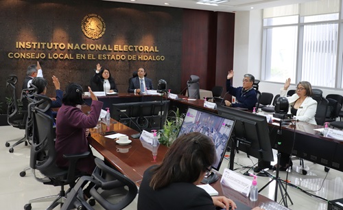 Consejo Local del INE en Hidalgo