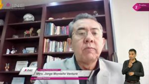 Jorge Montaño Ventura, Consejero Electoral.