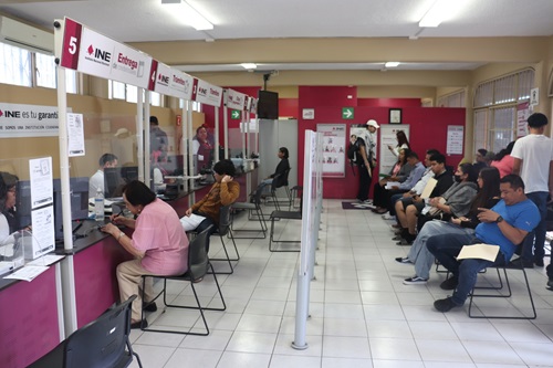 Módulo de Atención del INE en Baja California Sur