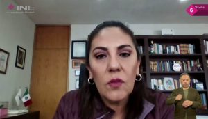 Claudia Zavala Pérez, Consejera Electoral.