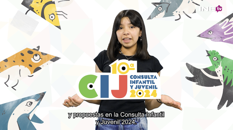 Niña participante en la Consulta Infantil y Juvenil 2024