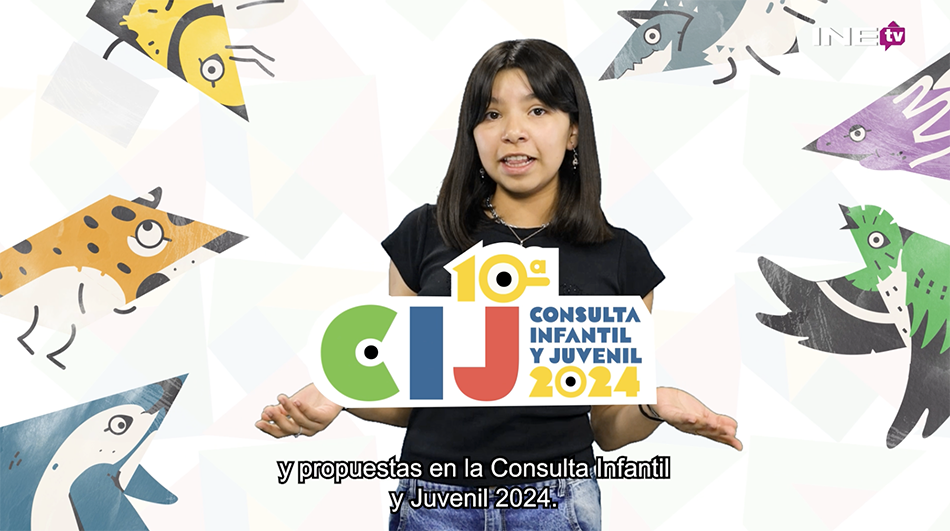 Niña participante en la Consulta Infantil y Juvenil 2024