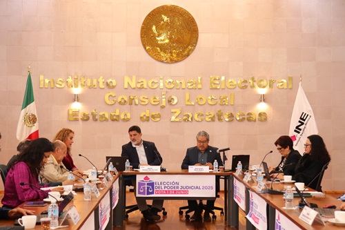 Sesión del Consejo Local del INE Zacatecas