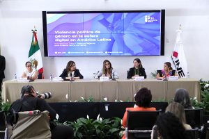 Ponentes de la ponencia de violencia política de género en la esfera digital