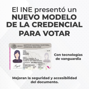 Nuevo modelo de Credencial para Votar