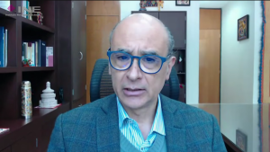 Consejero Electoral Martín Faz en mesa virtual Implementación del voto por internet