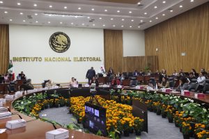 Sesión del Consejo General del INE