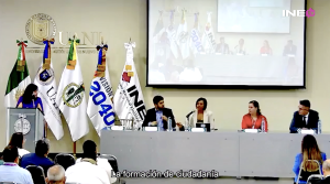 Norma De La Cruz en la mesa de análisis sobre el Estudio Muestral de Participación Ciudadana 2024