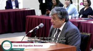 Consejero Electoral Uuc-kib Espadas