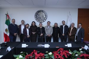 Reunión Guadalupe Taddei con partidos políticos