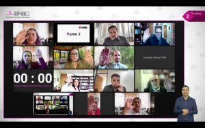 Sesión virtual del consejo General