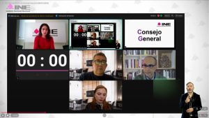Sesión Extraordinaria del Consejo General del INE