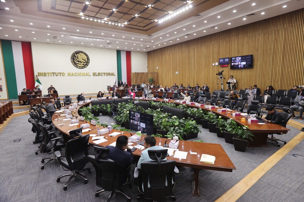 Sesión Extraordinaria del Consejo General del INE