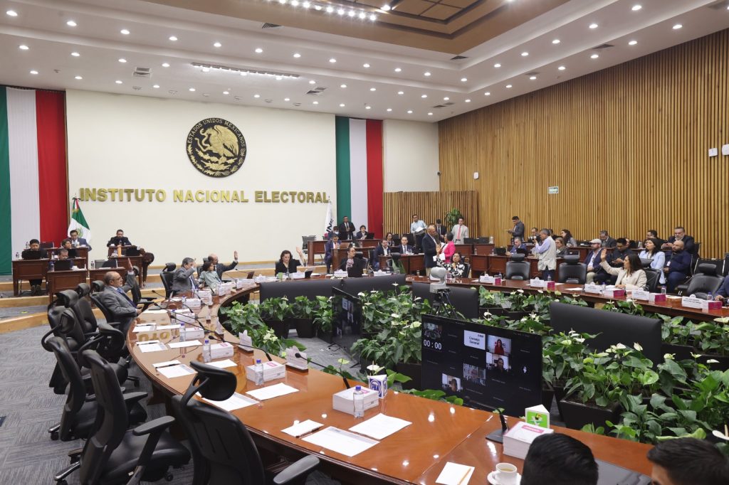 Sesión Extraordinaria del Consejo General del INE