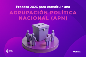 Proceso 2026 para constituir una Agrupación Política Nacional