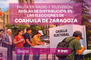 Pauta en radio y tv. Reglas de distribución en las elecciones de Coahuila