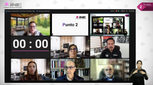 Sesión del Consejo General del INE