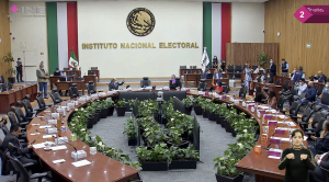 Sesión del Consejo General del INE