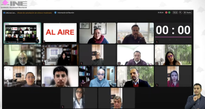 Sesión del Consejo General del INE