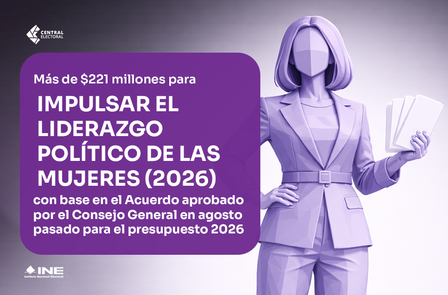 Más de $221 millones para impulsar el liderazgo político de las mujeres
