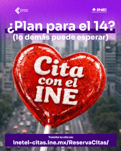¿Plan para el 14? Cita con el INE