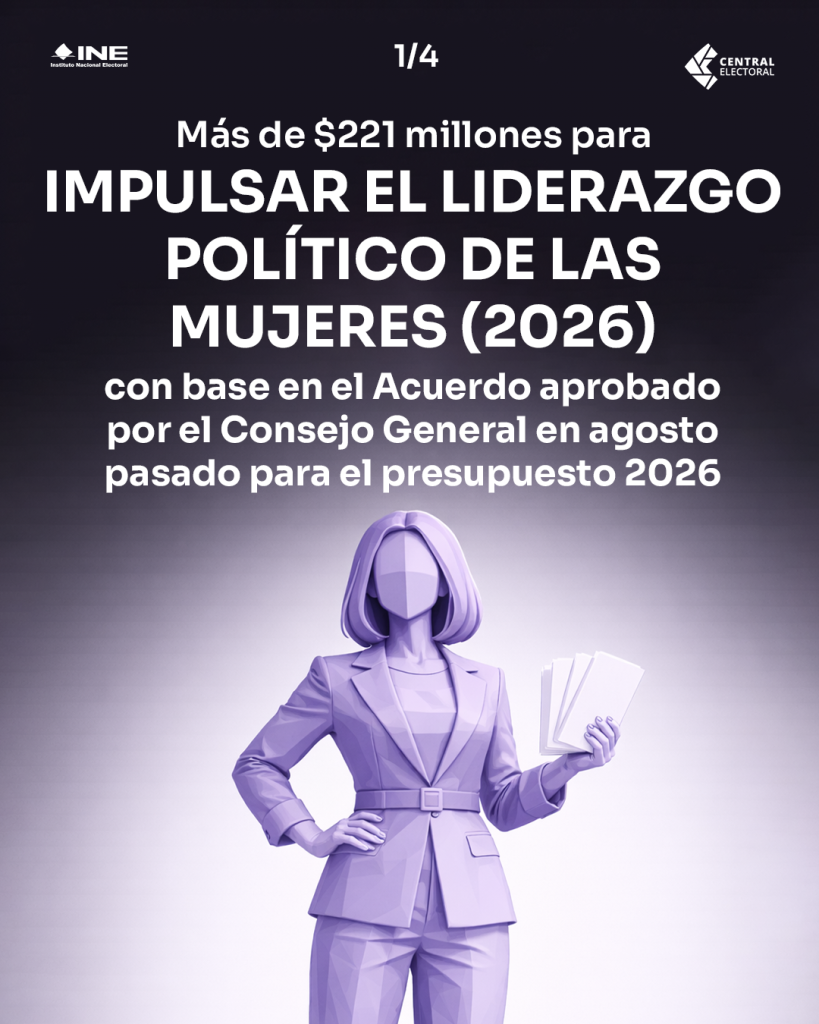 Más de $221 millones para impulsar el liderazgo político de las mujeres