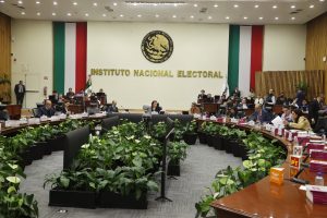 Sesión del Consejo General del INE