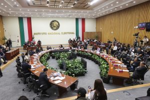 Sesión del Consejo General del INE