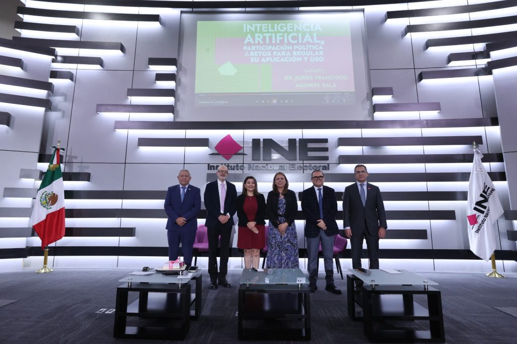 Participantes en la conferencia, Inteligencia Artificial Participación Política