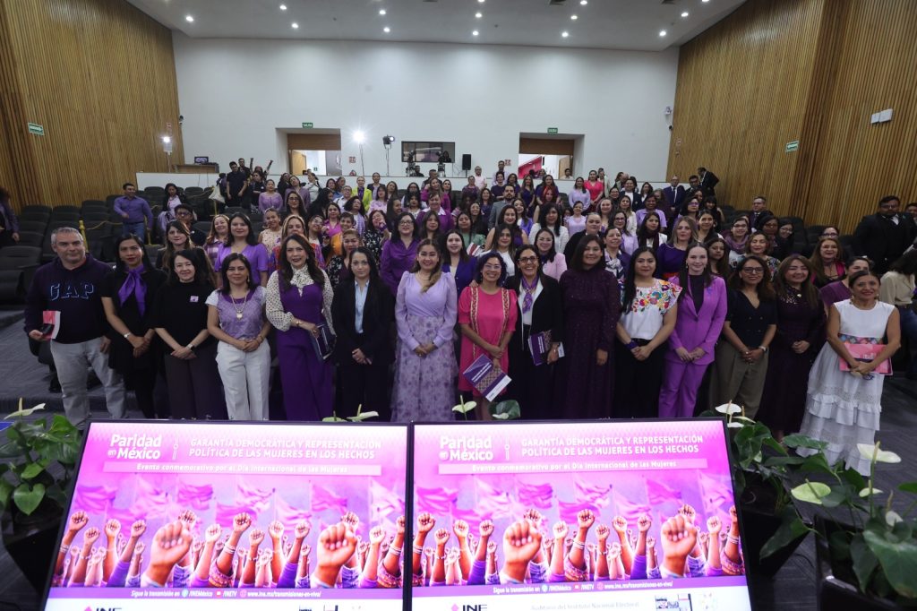 Participantes del evento Paridad en México