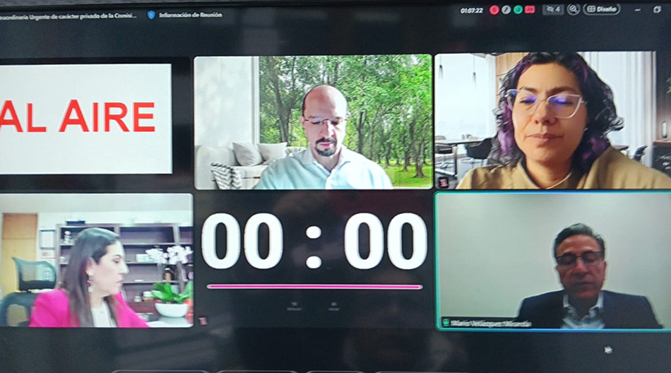 Sesión de la Comisión de Quejas y Denuncias