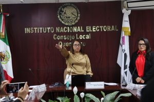 Toma de protesta de Vocal Ejecutiva dei INE en Querétaro