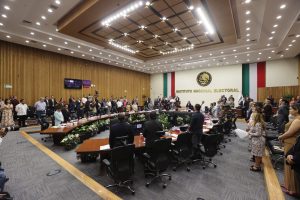 Sesión del Consejo General del INE