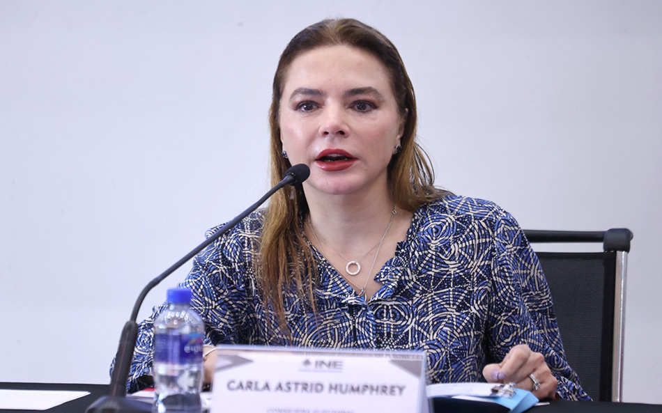 Consejera Electoral, Carla Humphrey