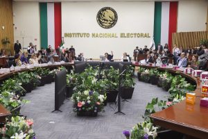 Sesión del Consejo General del INE