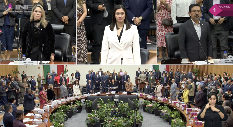 Toma de protesta de nuevas consejerías del INE