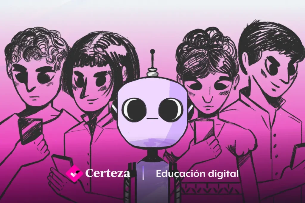 Ilustración de portada "Bots en 20% de la conversación digital"