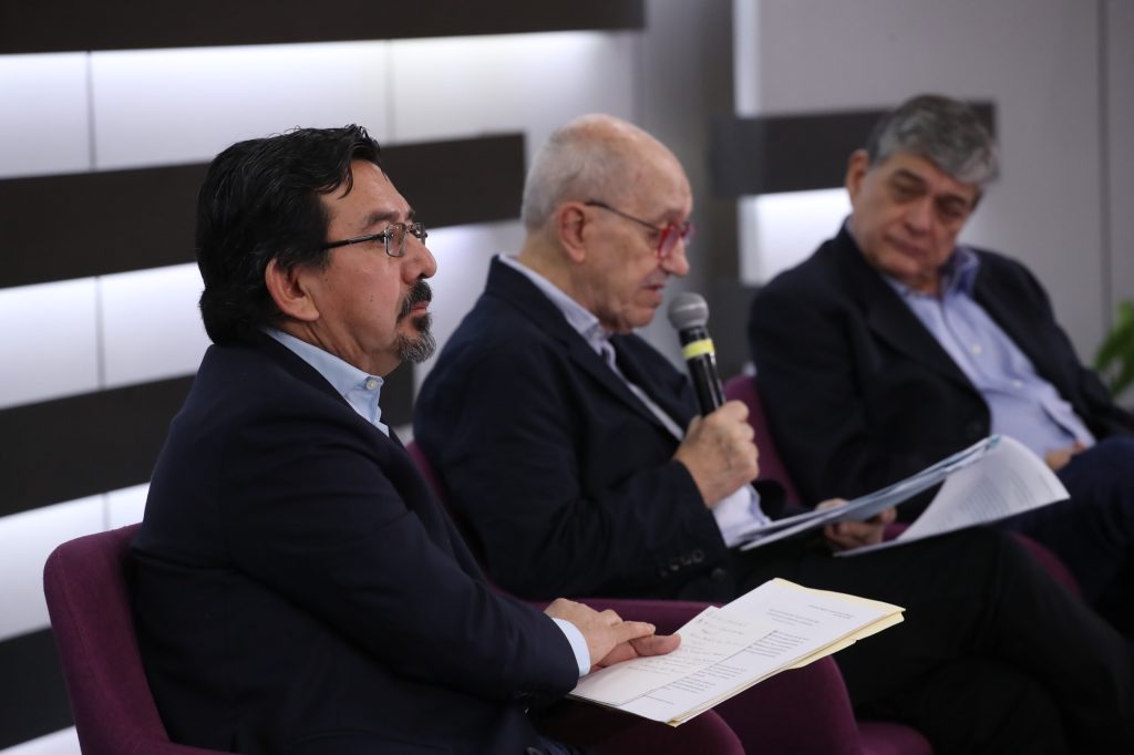 Botón para ingresar a la nota de audio Conferencia Magistral Nuevas identidades y multiculturalidad