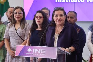 Guadalupe Taddei en Conferencia de prensa con la Junta General Ejecutiva