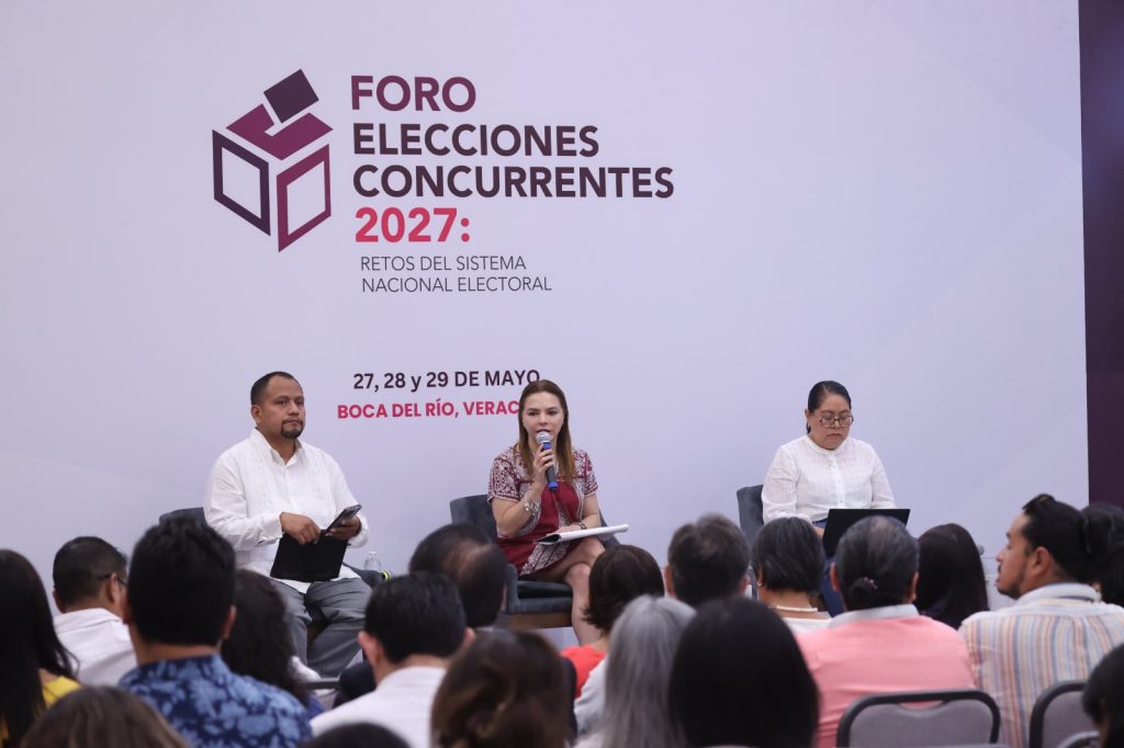 Consejera Carla Humphrey en el Foro Elecciones Concurrentes 2026