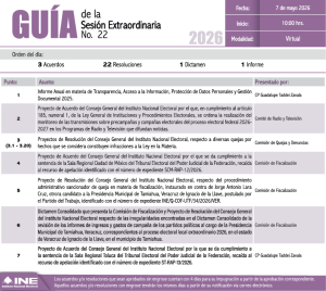 Guía de la Sesión del Consejo General del 7 de mayo de 2026